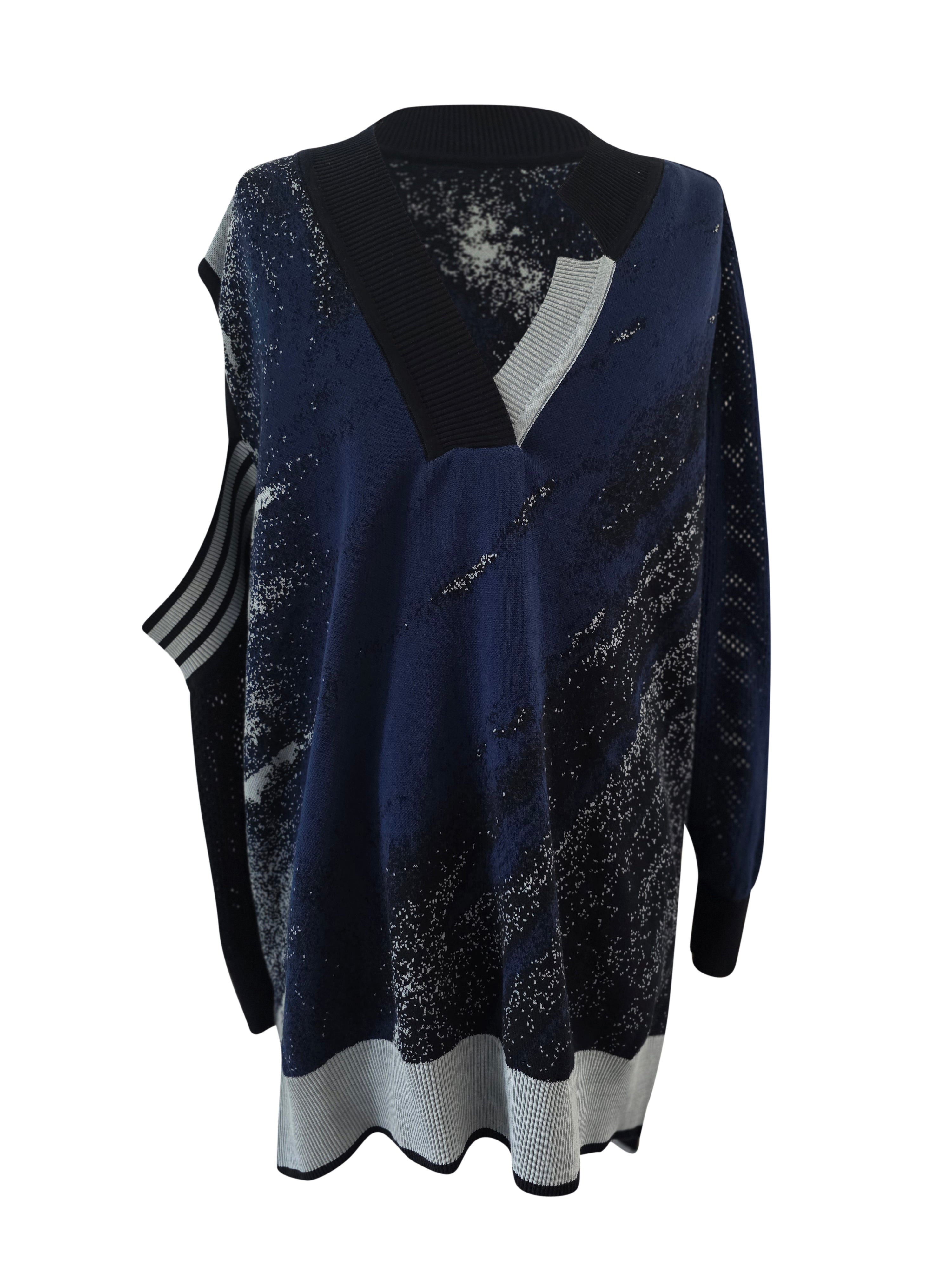Whale Skin Oversized Organic Knitted Jumper