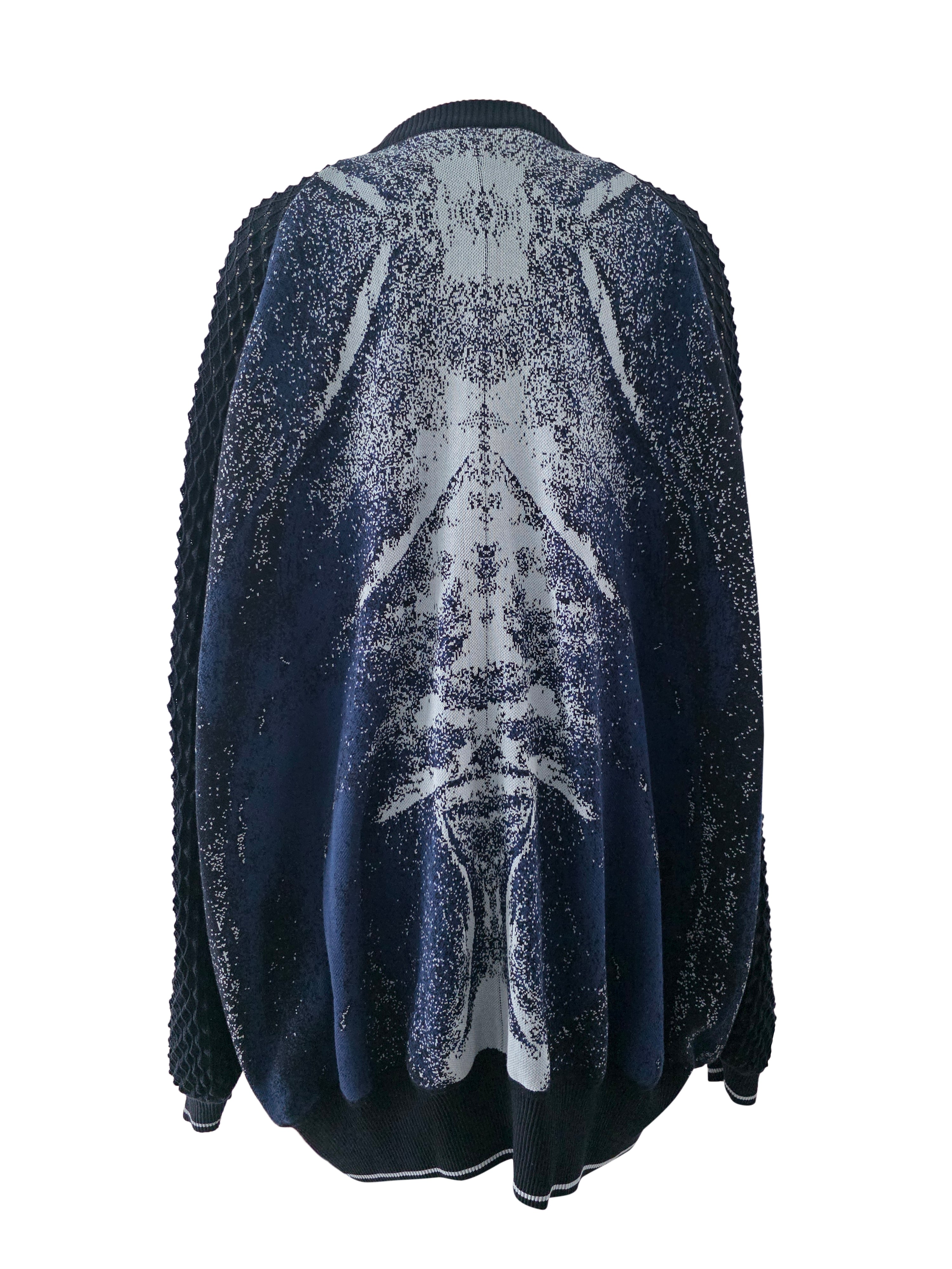 Unisex Eco Oversized Bomber — Whale Limited Edition