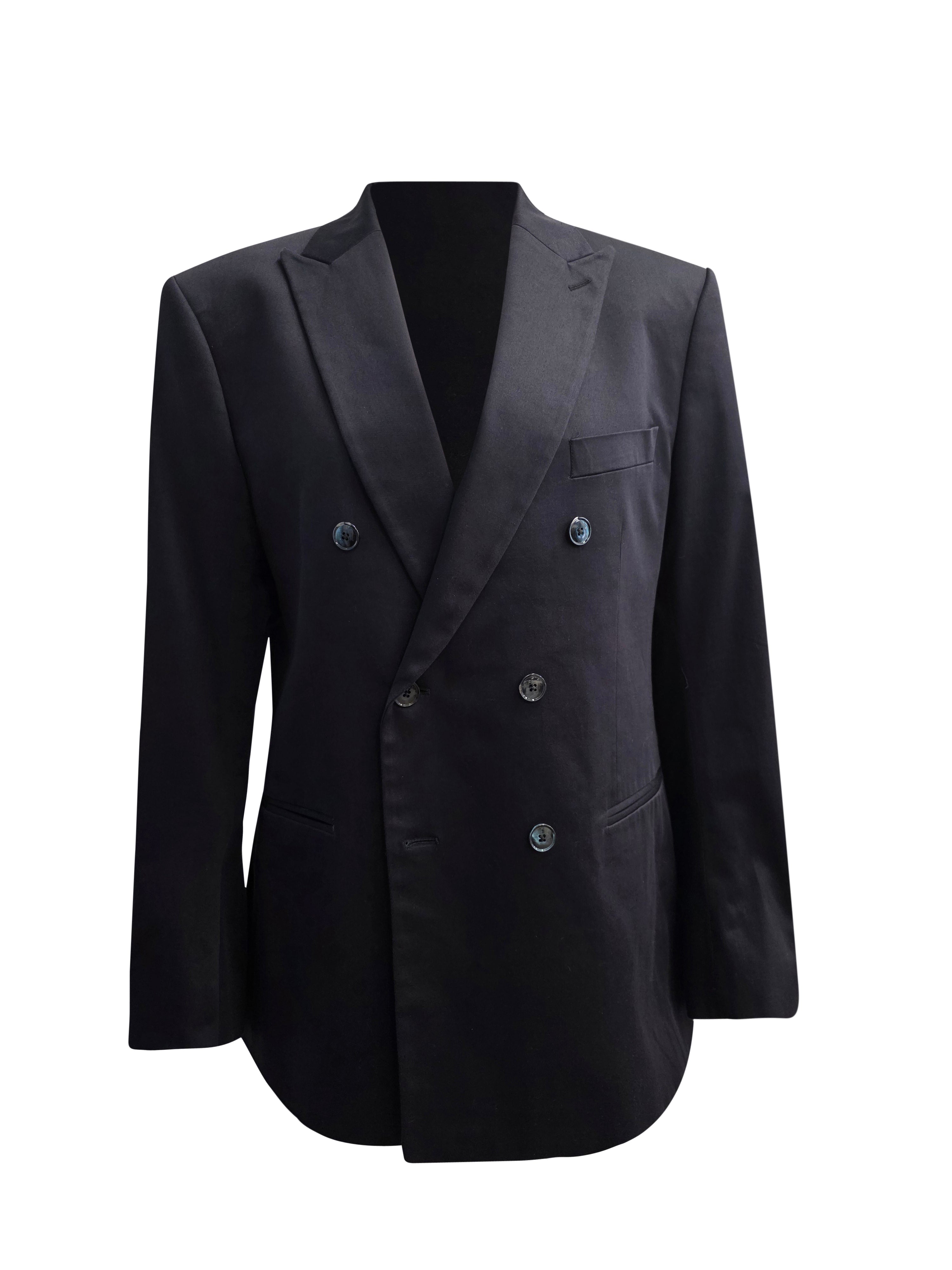 Benedetti Life Double-Breasted Navy Jacket