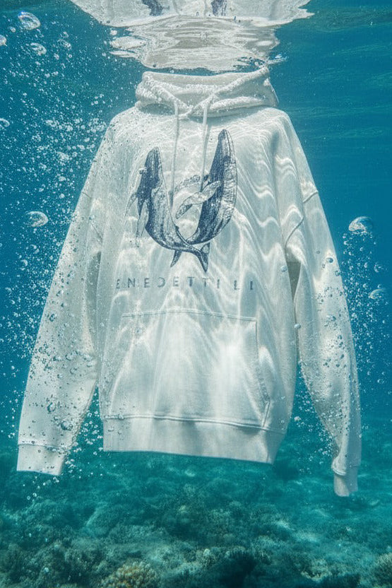 Oversized UNISEX Whale Harmony Hoodie