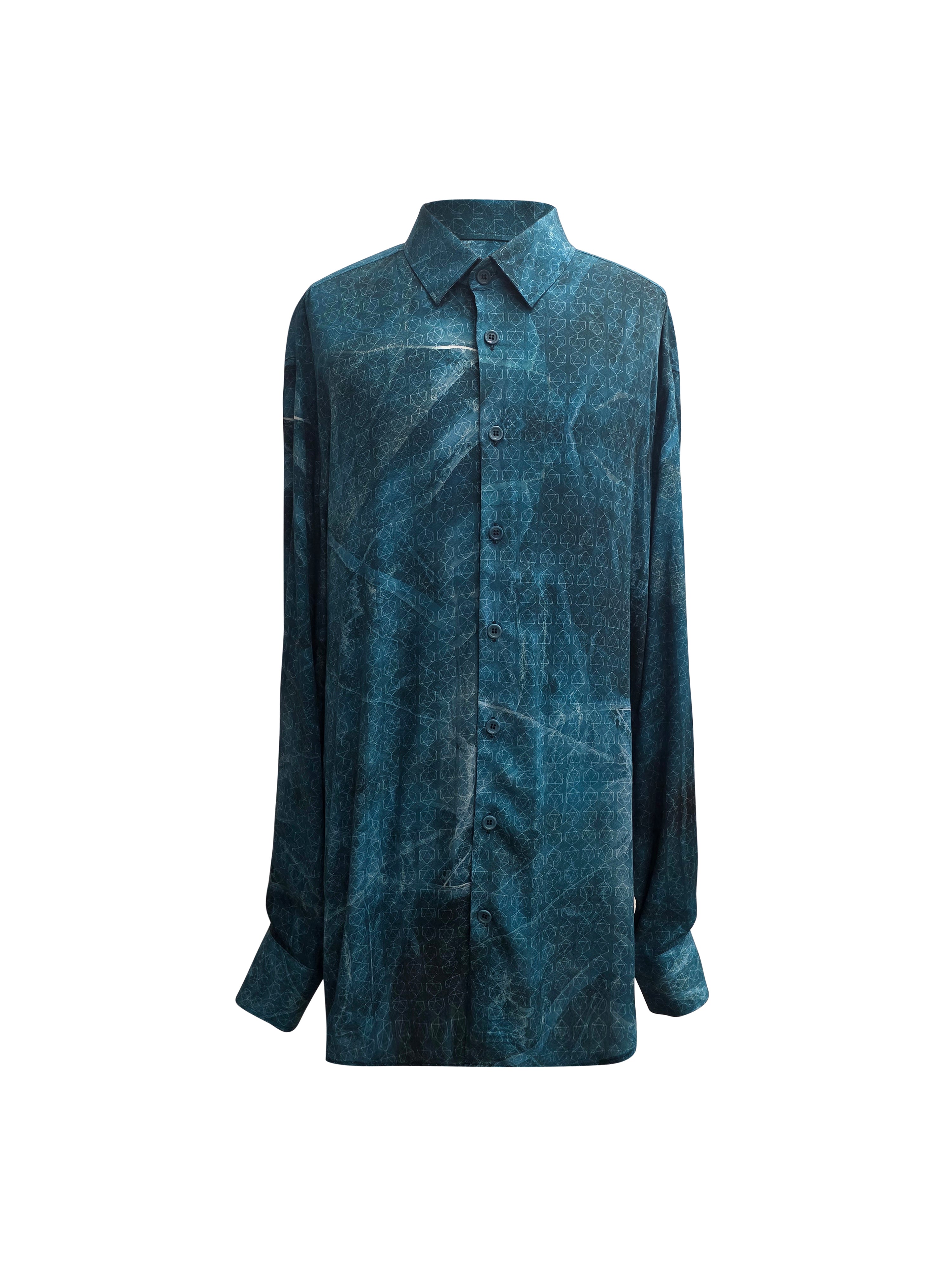 Ocean Icosahedron Day-to-Night Pajama