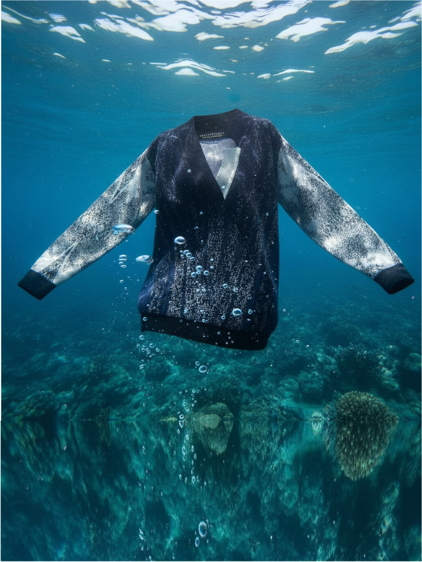 Whale Skin Organic Cotton Men's Jumper