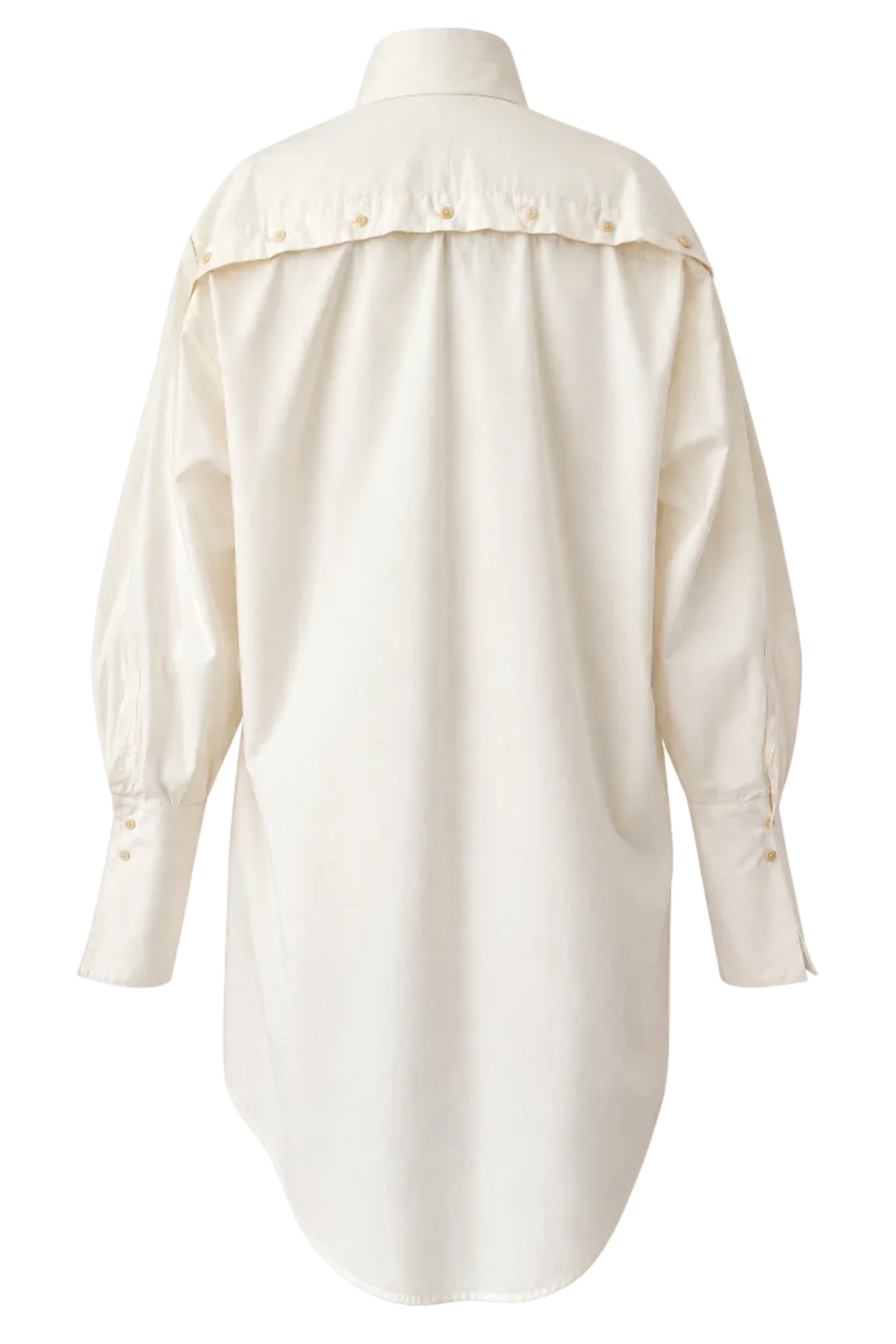 OVERSIZED ORGANIC COTTON SMOKING SHIRT