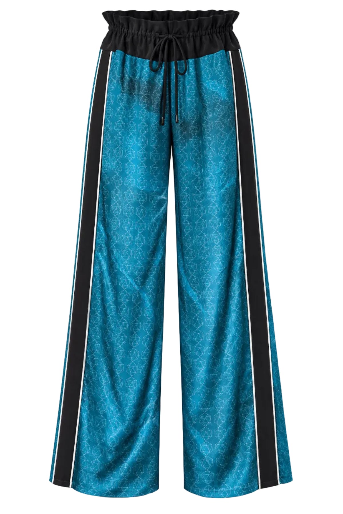 Ocean Icosahedron Eucalyptus Relaxed Pants
