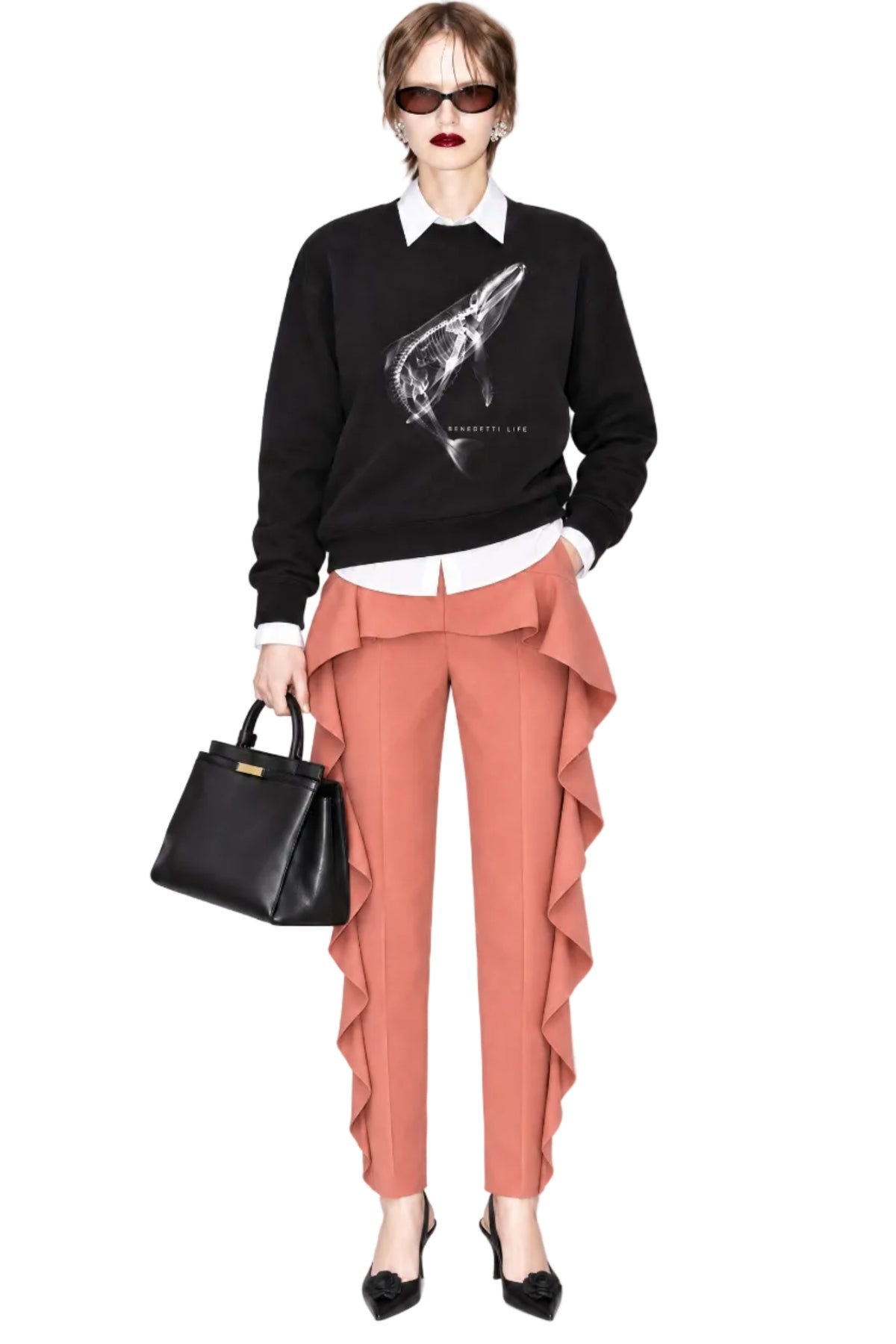 WAVE SALMON TROUSERS