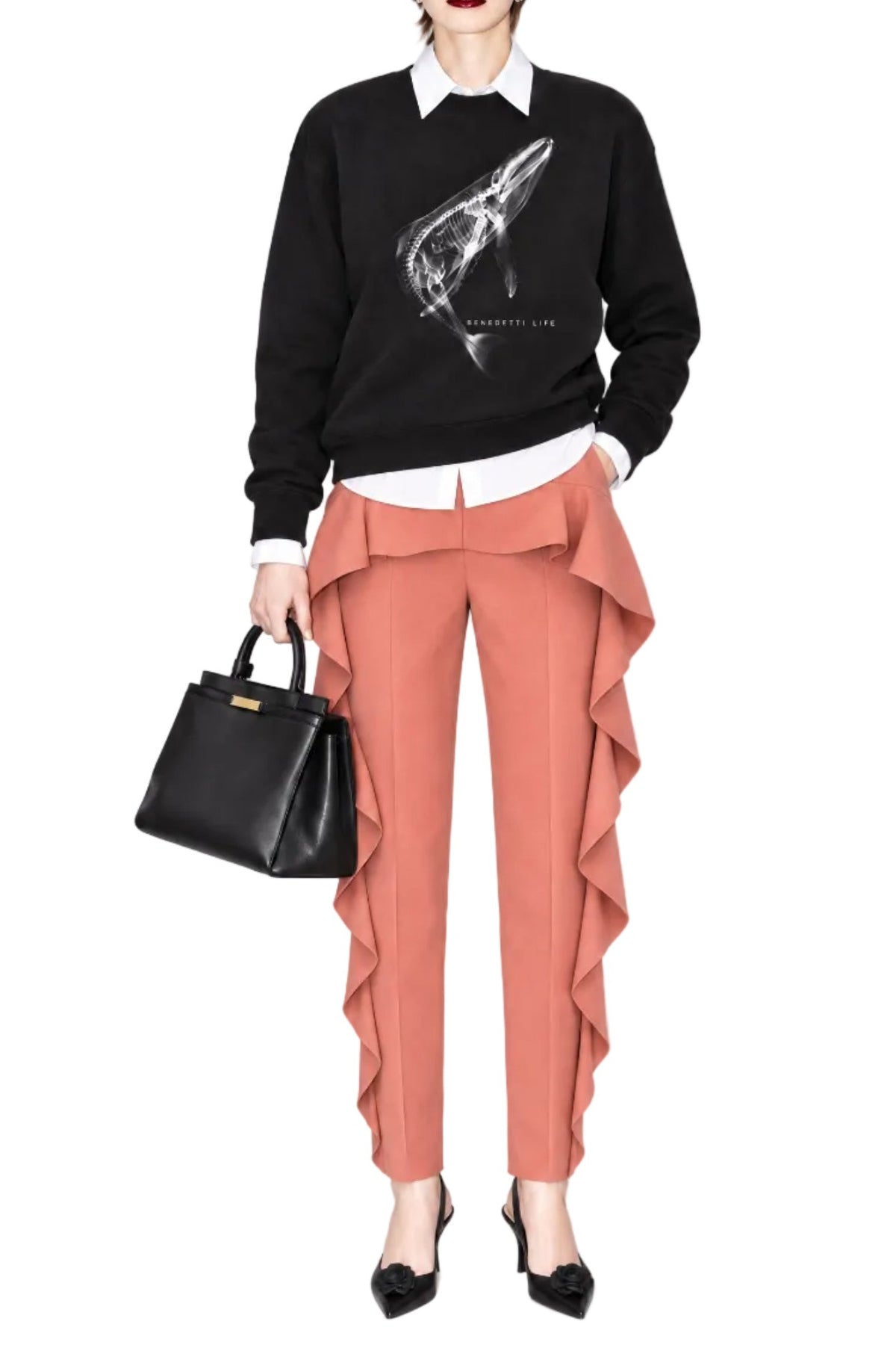 WAVE SALMON TROUSERS