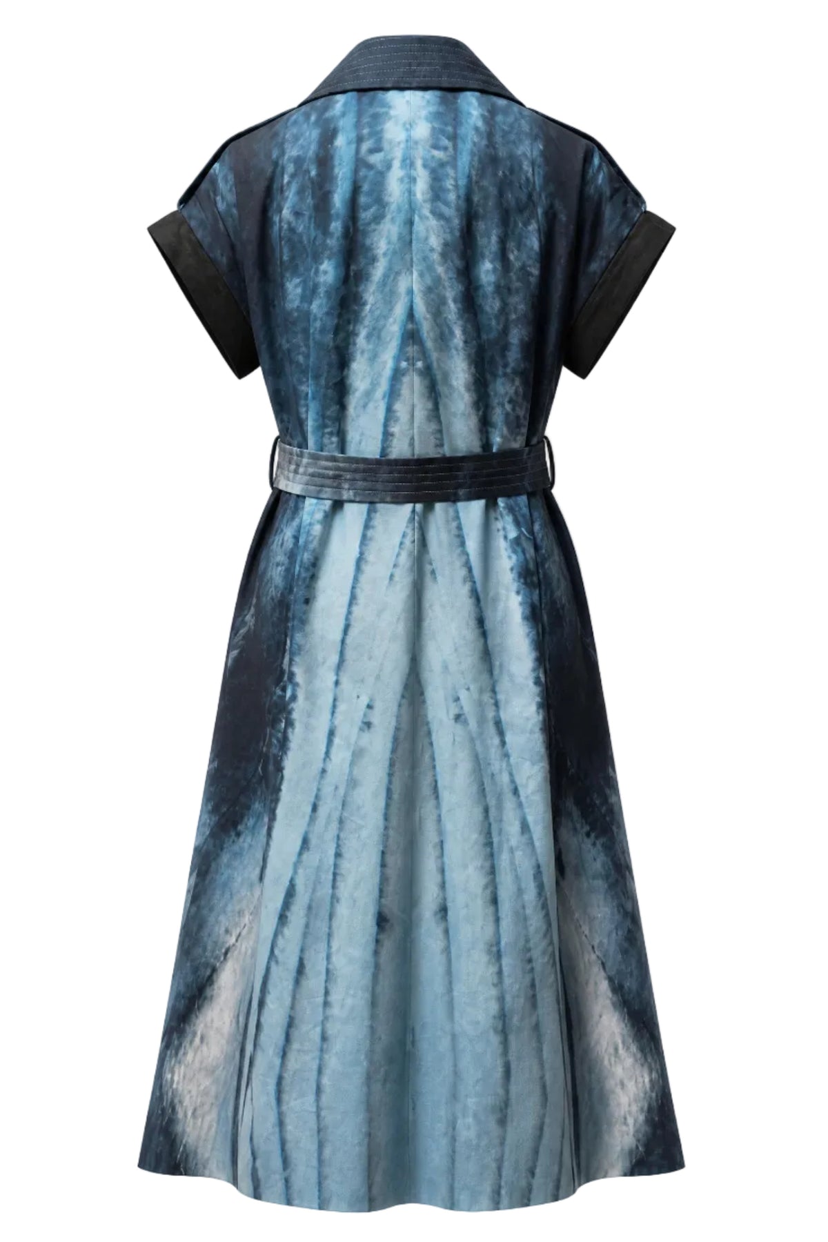 Whales Oversized Sleeveless Trench Coat