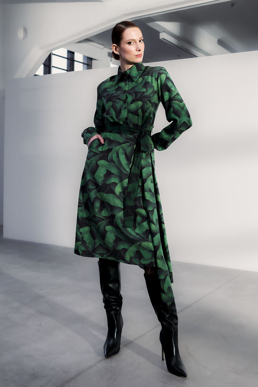 Shirt Jungle Dress