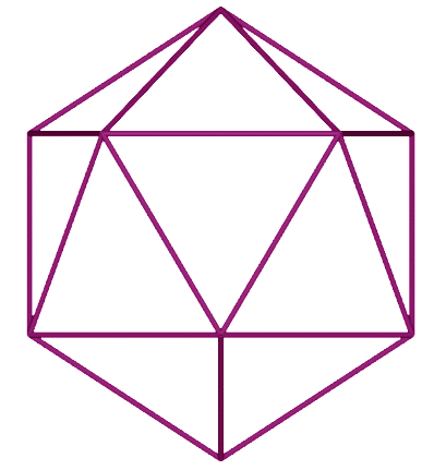 Abito Eterno Icosaedro in Eucalipto