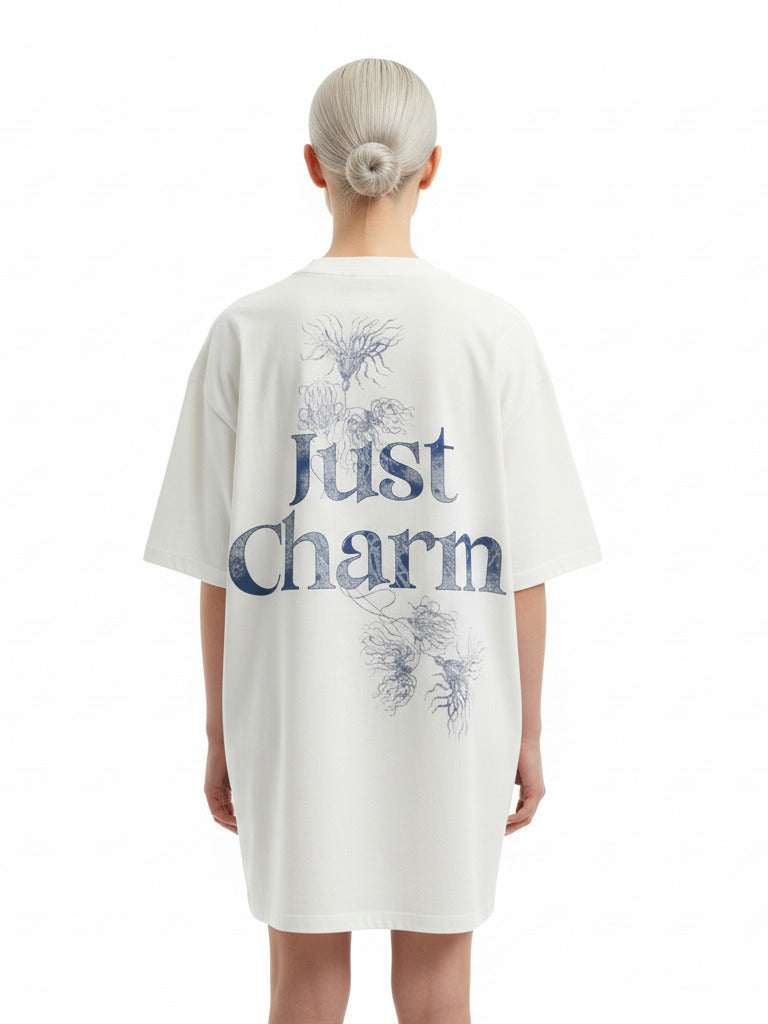 No Harm, Just Charm Oversized UNISEX T-Shirt