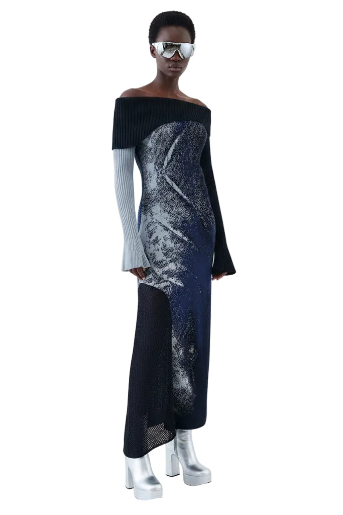 Whale Song Organic Gown