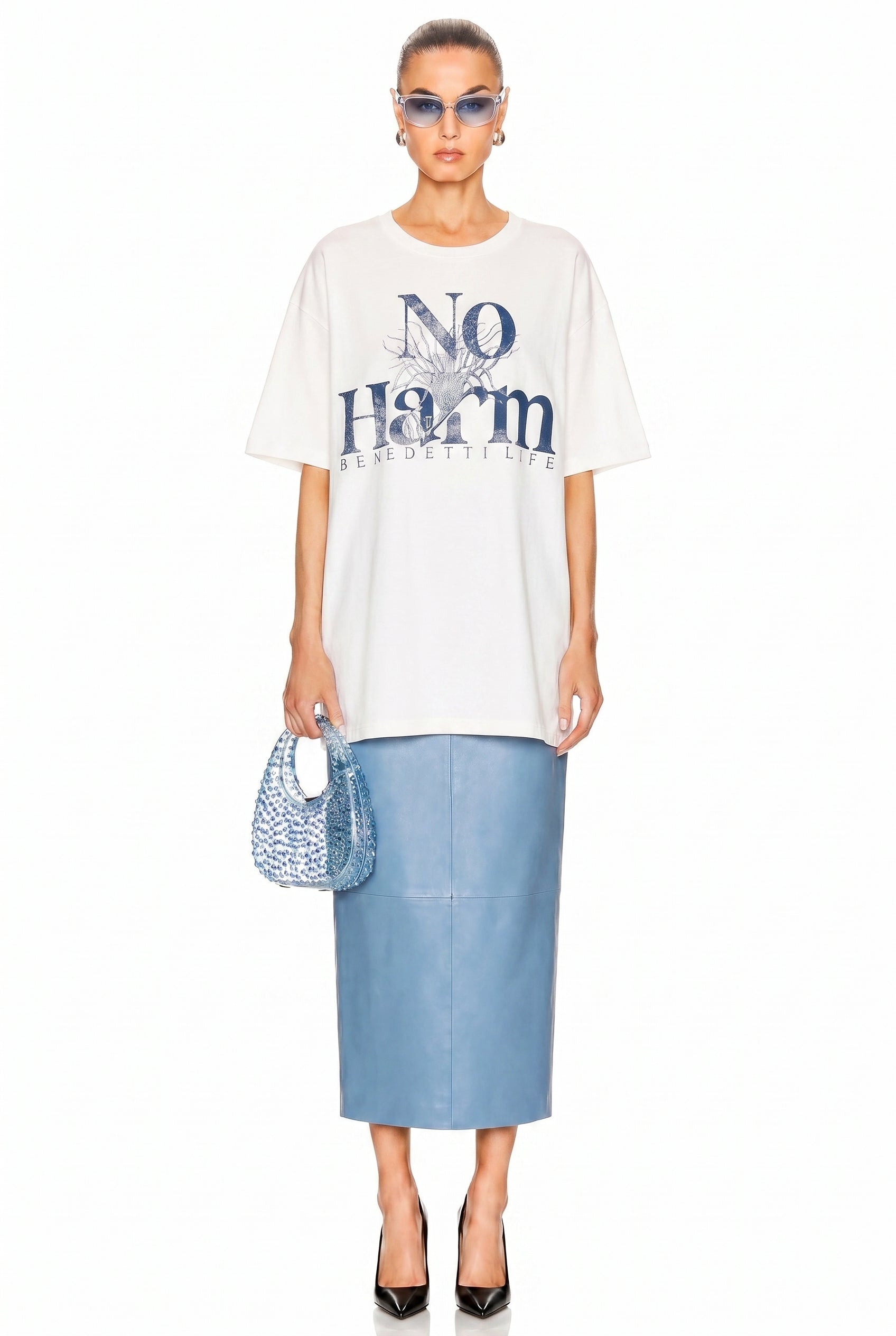 No Harm, Just Charm Oversized Eco UNISEX T-Shirt