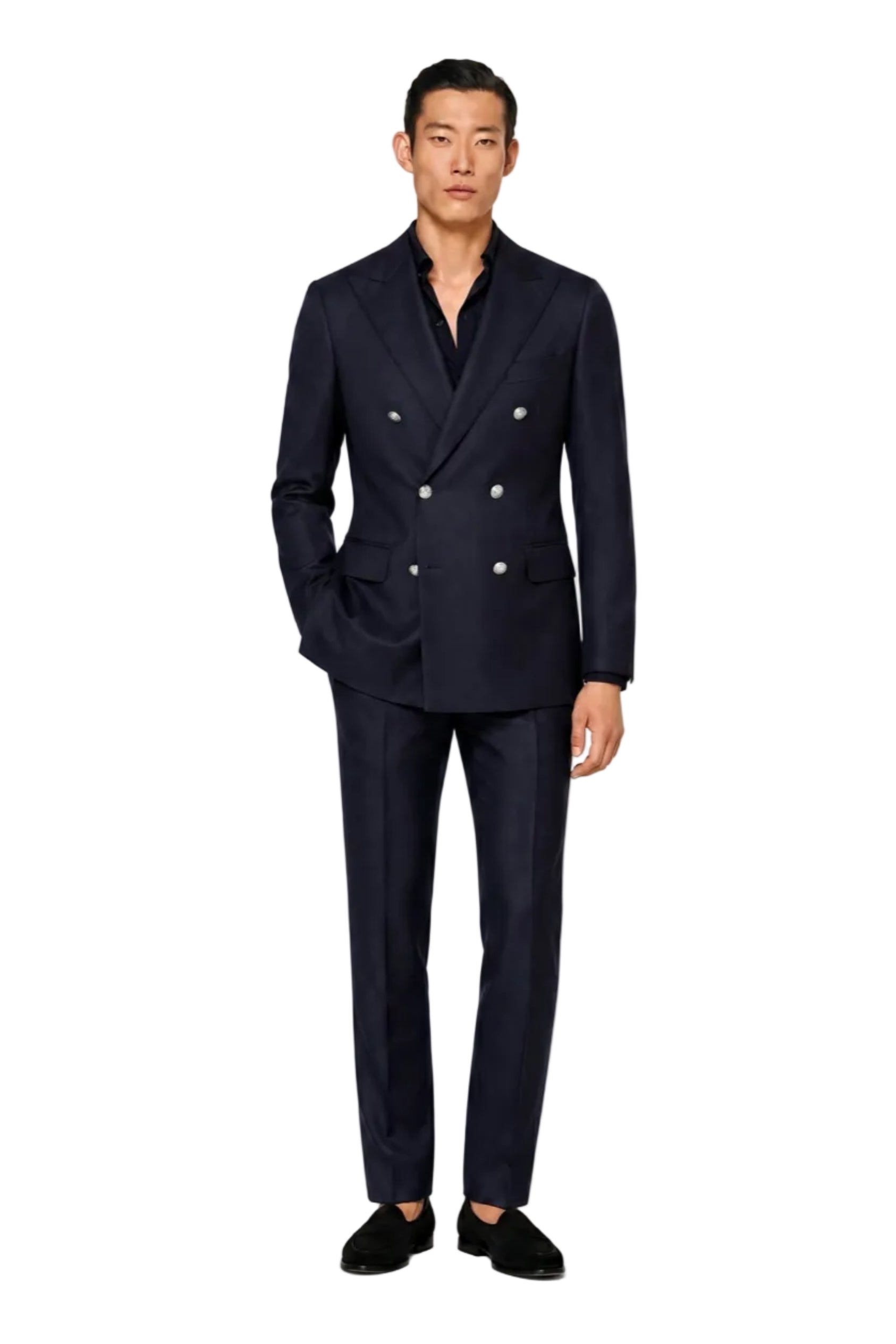 Benedetti Life Double-Breasted Navy Suit