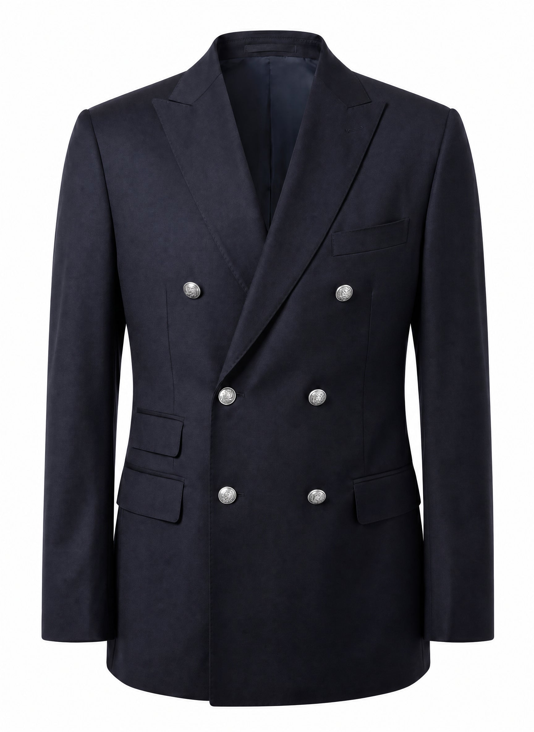 Abito doppiopetto blu navy Benedetti Life Eco