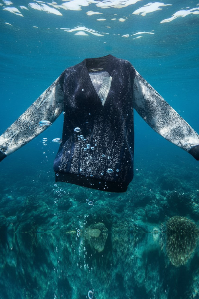 Whale Skin Organic Cotton Men's Jumper