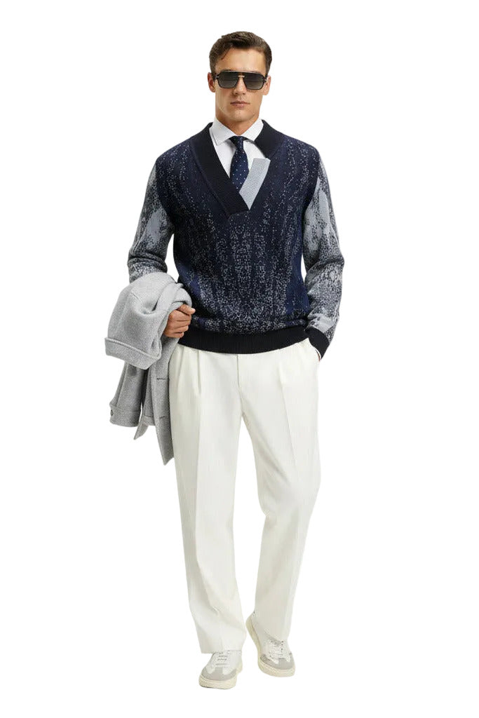 Whale Skin Organic Cotton Men's Jumper