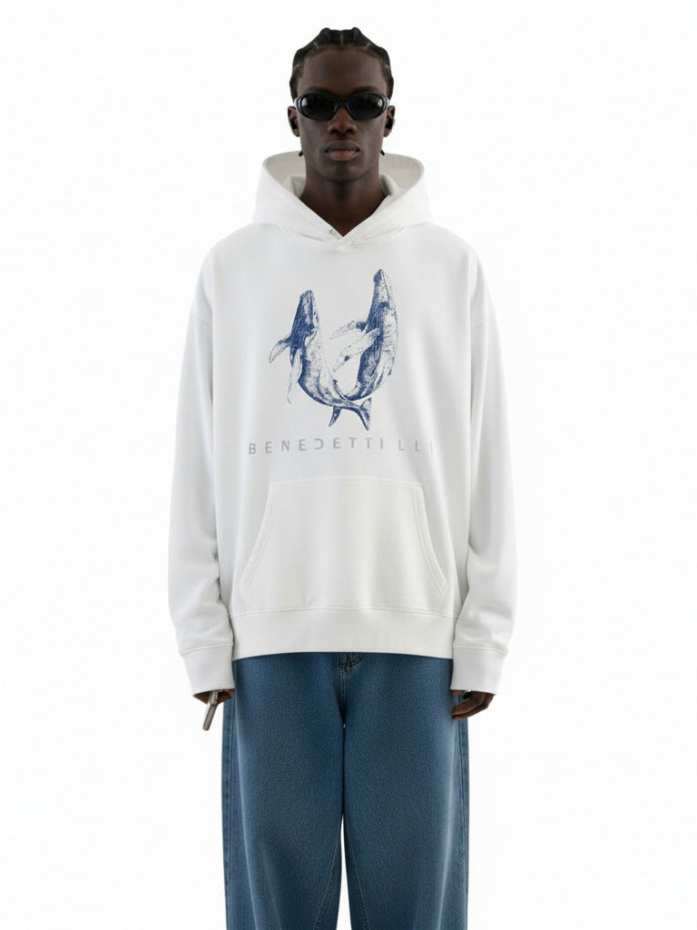 Benedetti Life Whale Hoodie