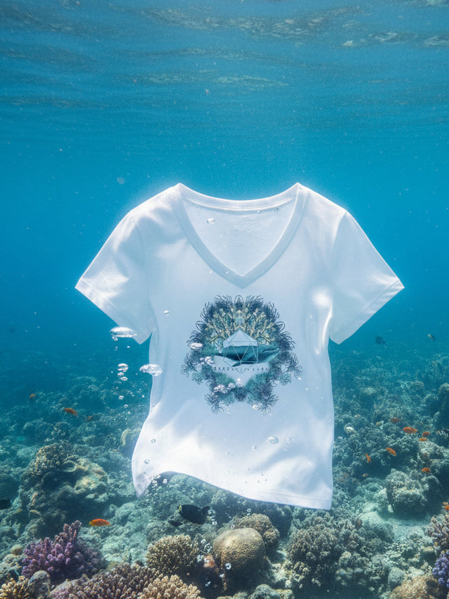 Icosahedron Eternal V neck T-Shirt