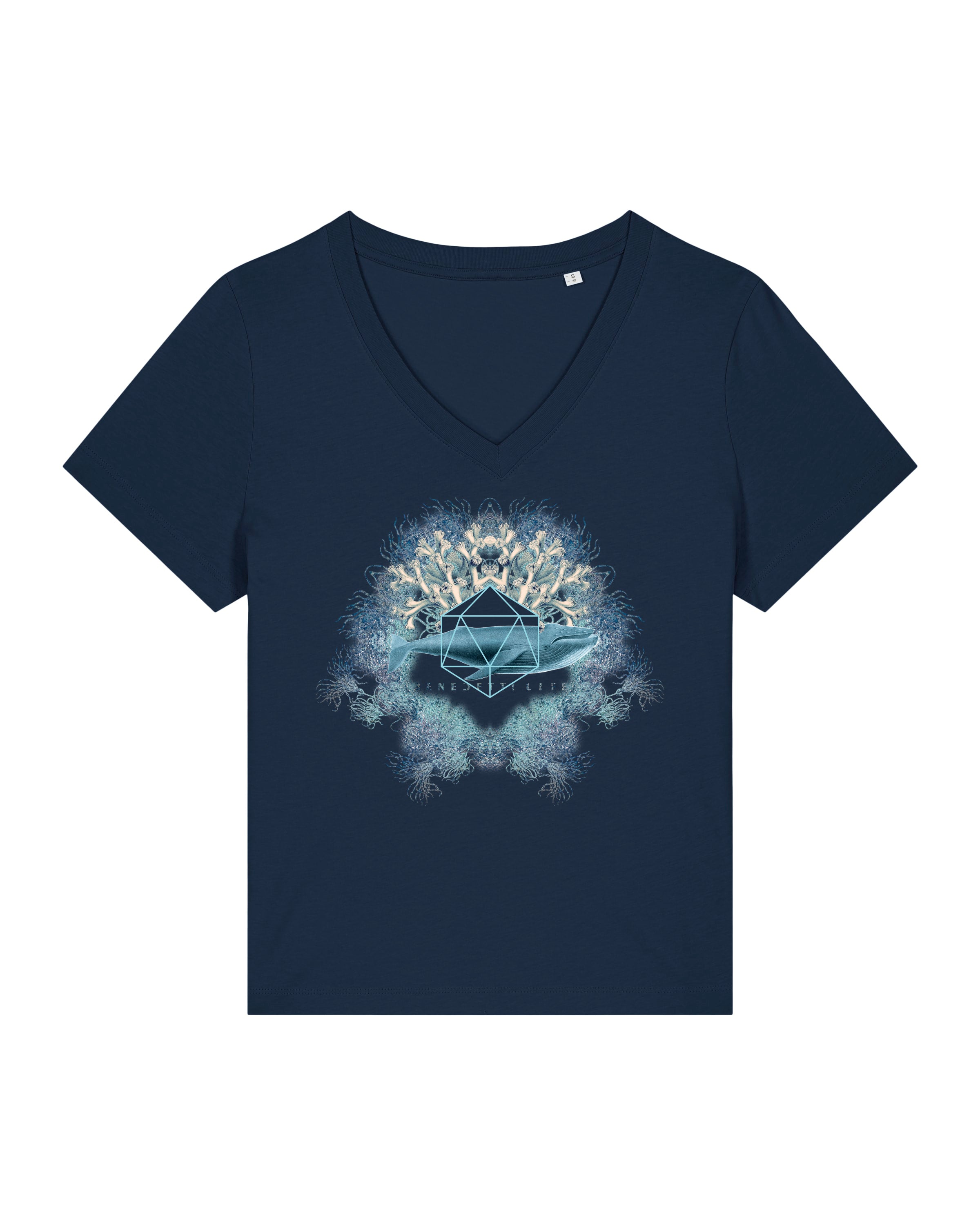 Icosahedron Eternal V neck T-Shirt
