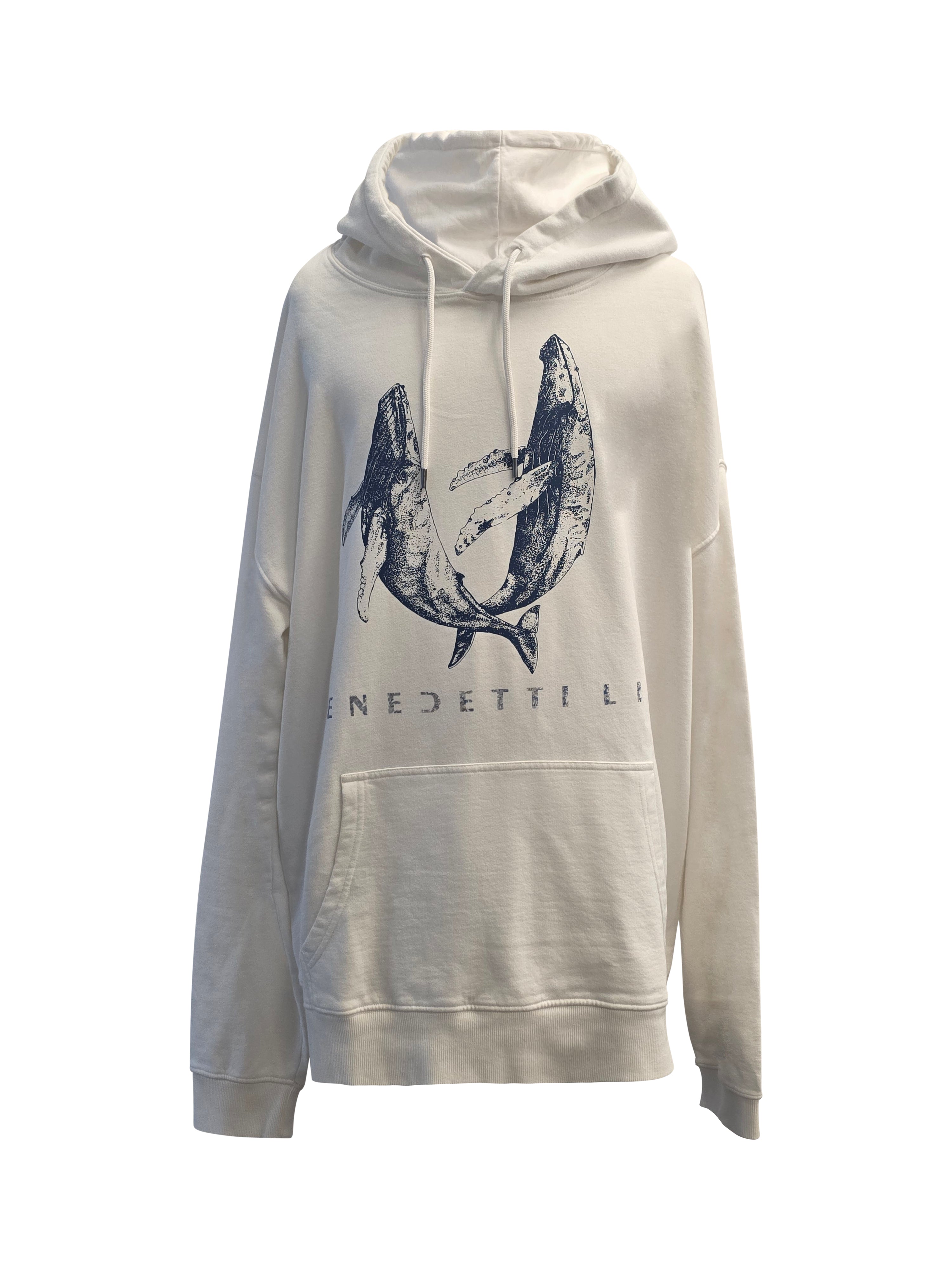Oversized Whale Harmony Hoodie