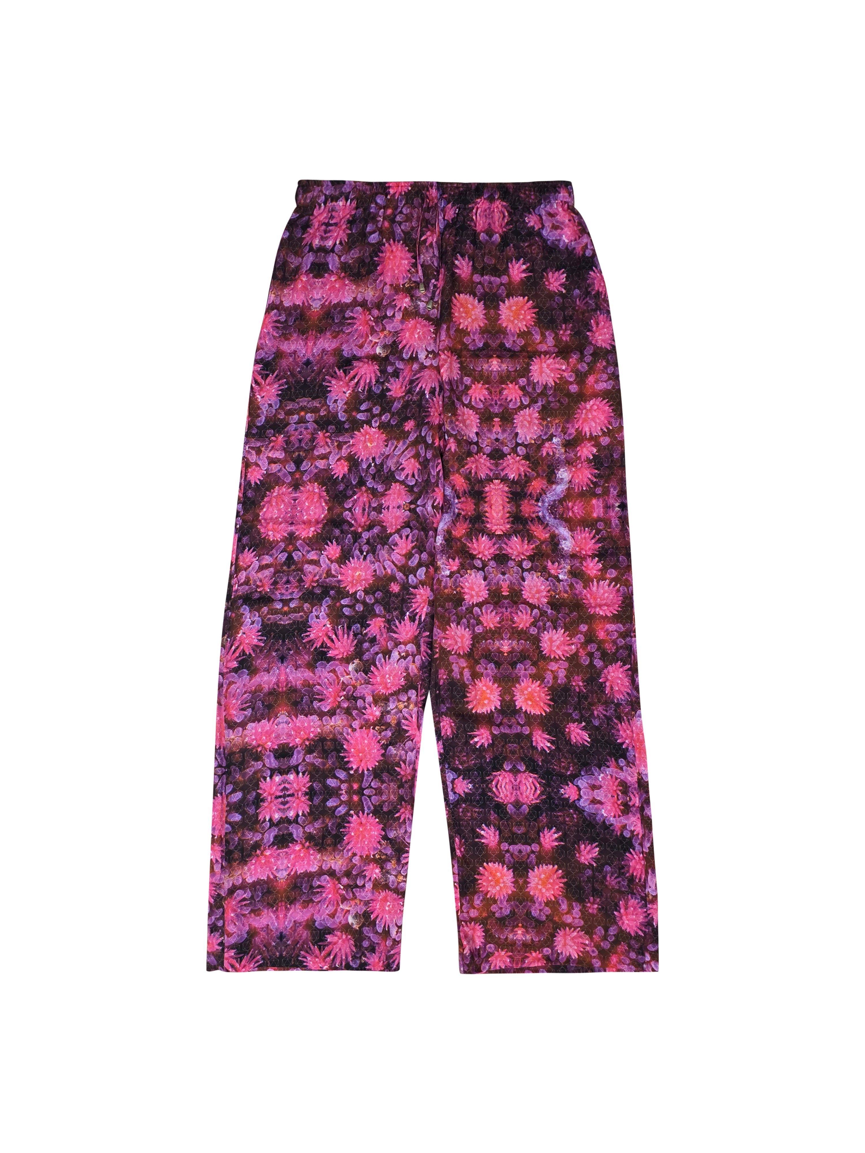 Coral Icosahedron Relaxed Trousers