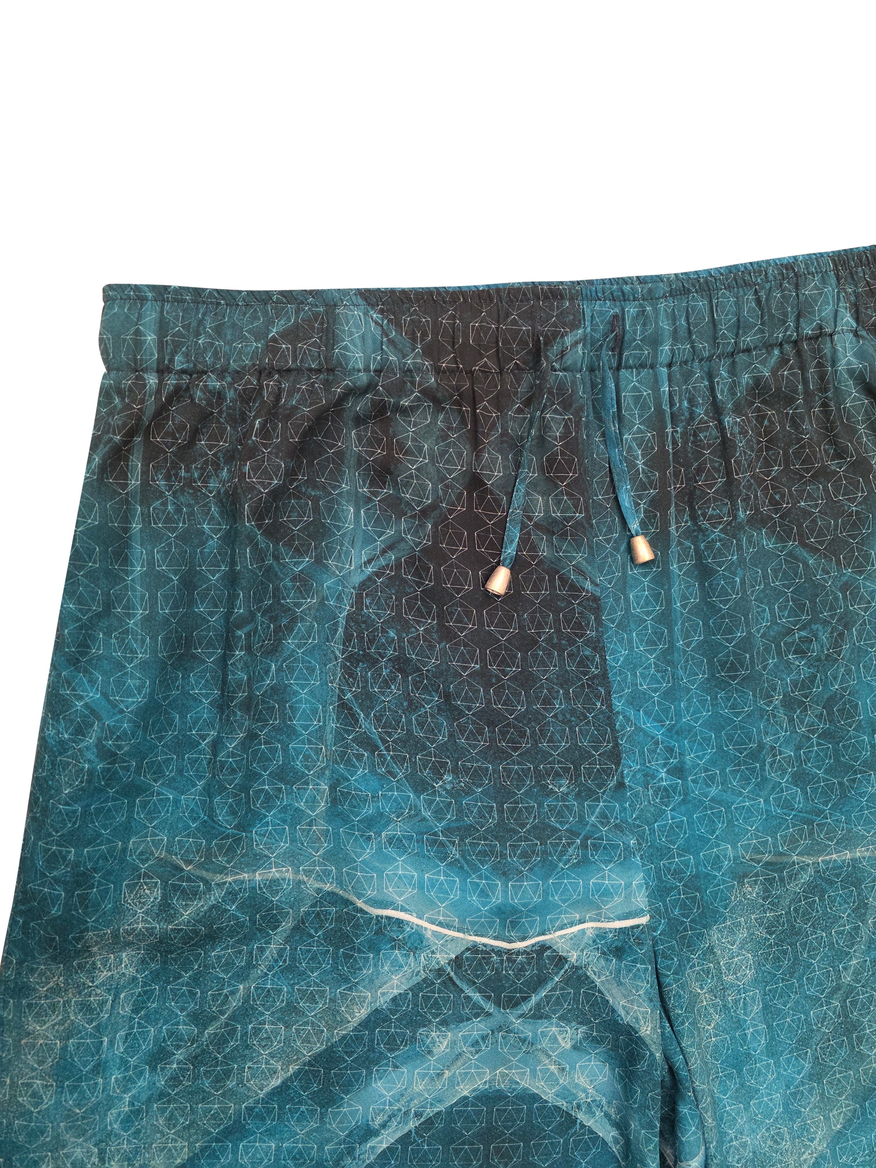 Ocean Icosahedron Relaxed Trousers