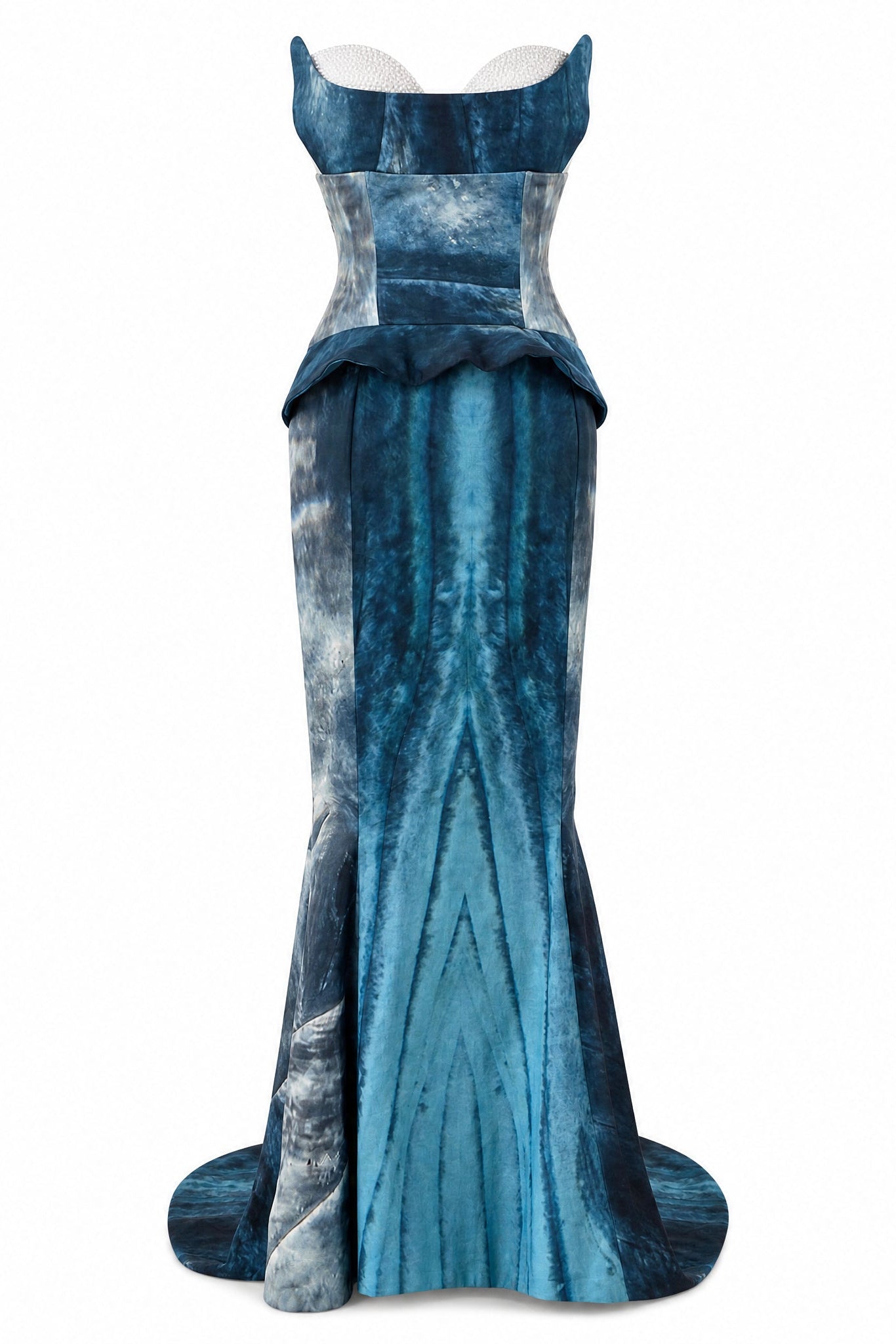 Organic Cotton Whale Gown | Sustainable Couture Dress | Benedetti Life