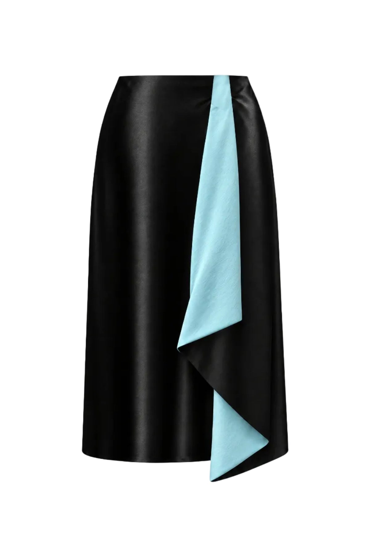 ASYMMETRIC RECY OCEAN SKIRT