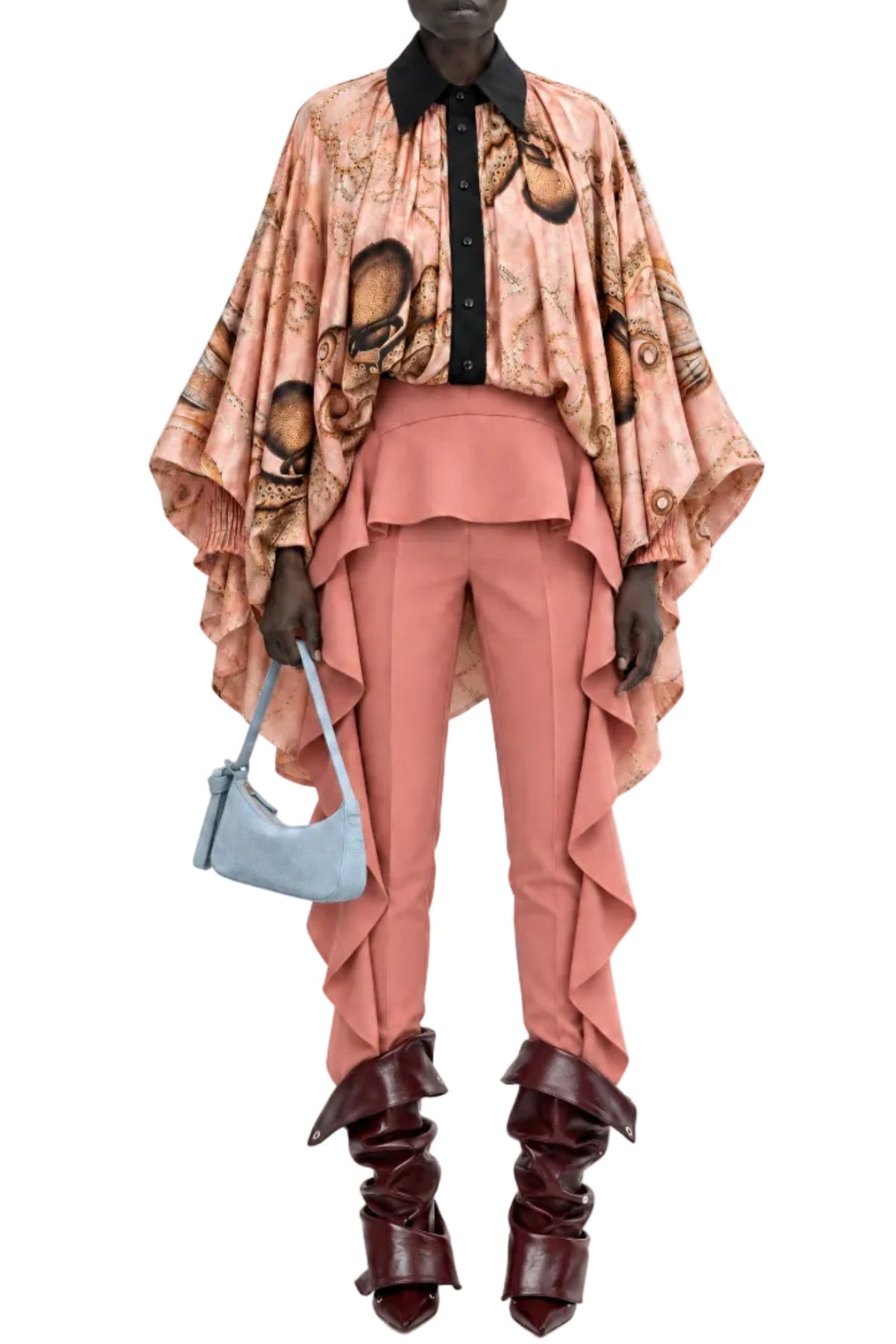 WAVE SALMON TROUSERS