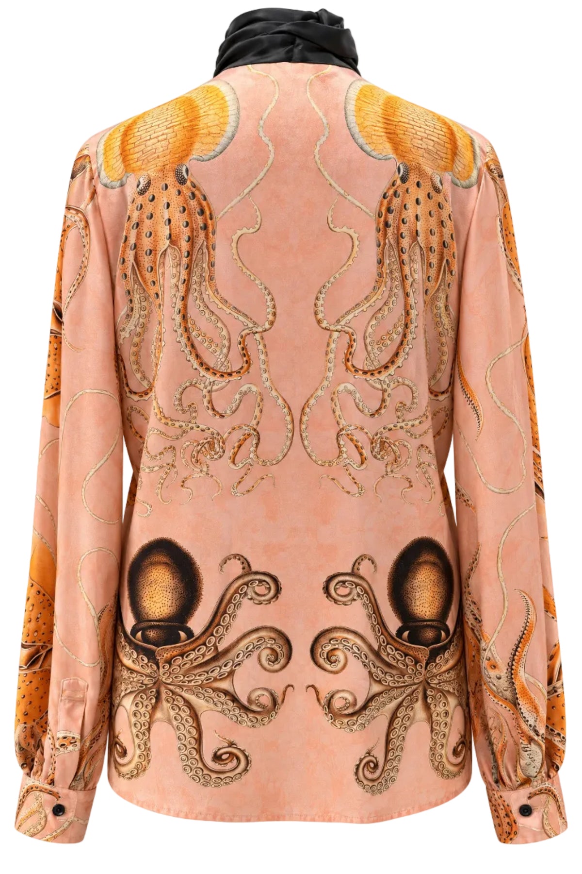 Octopus Lyocell Relaxed Blouse