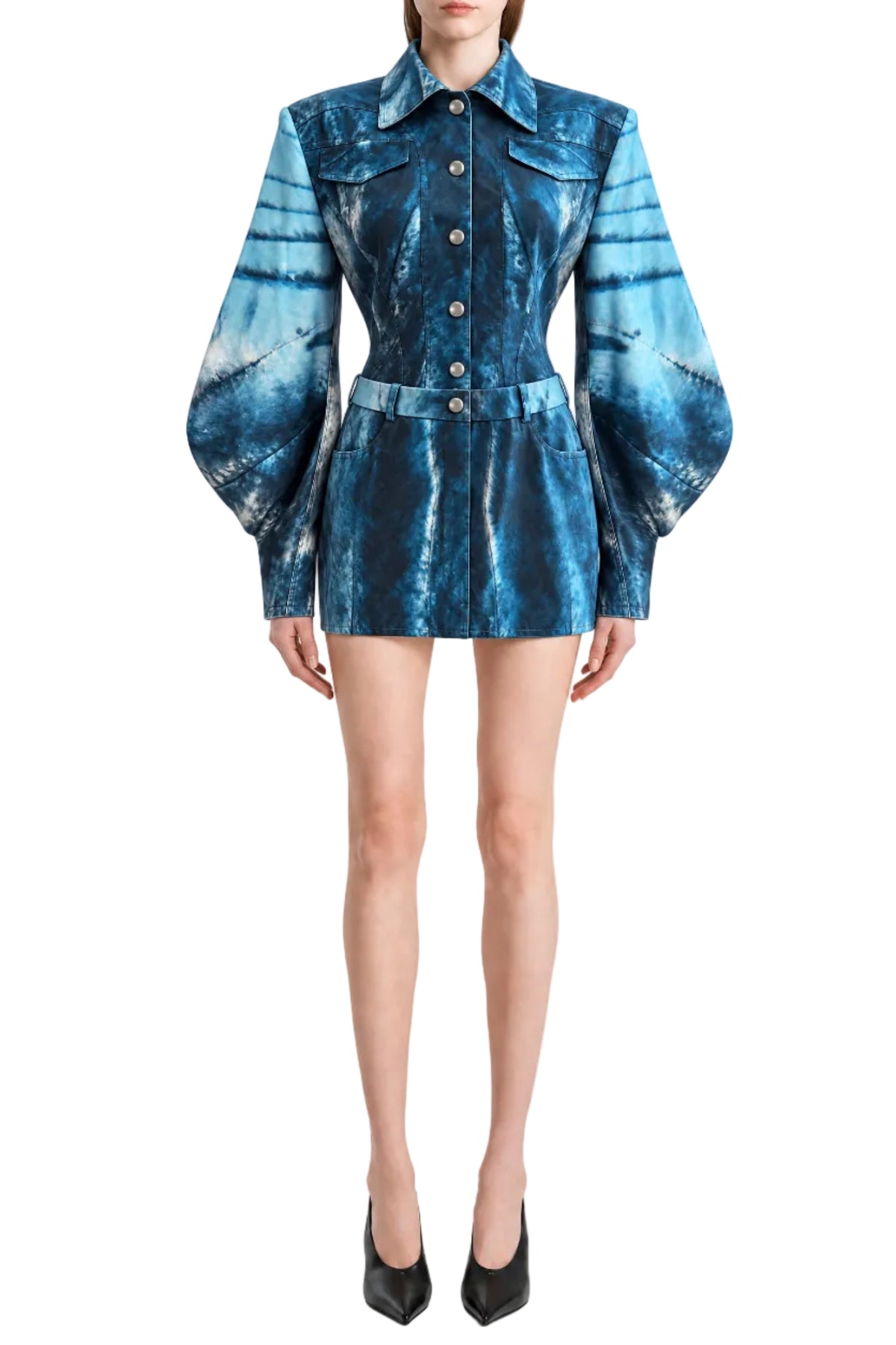Mini abito biologico Whales skin