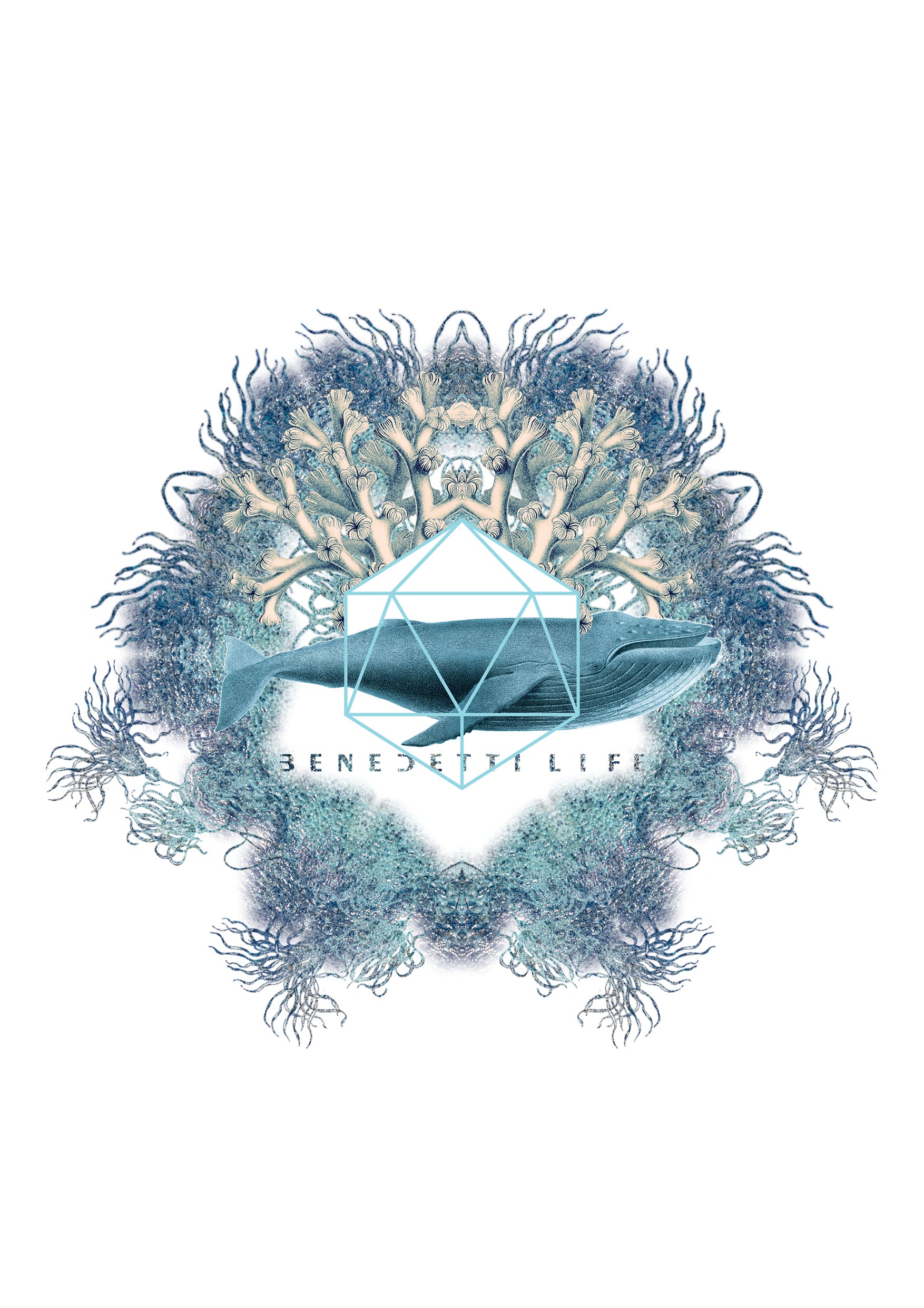 Icosahedron White Eternal T-Shirt
