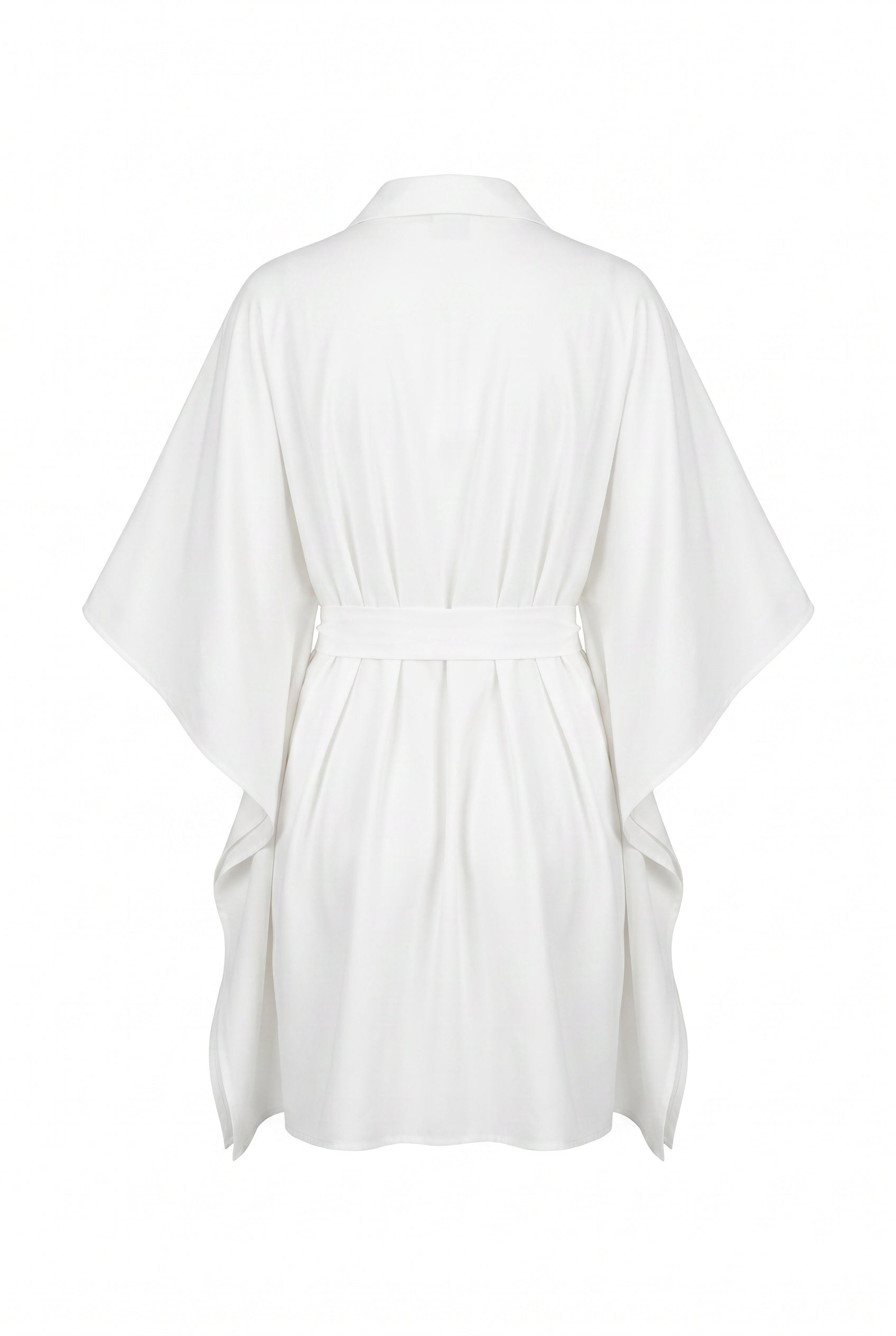 Chemise a Tunica in Cotone Biologico — Bianco