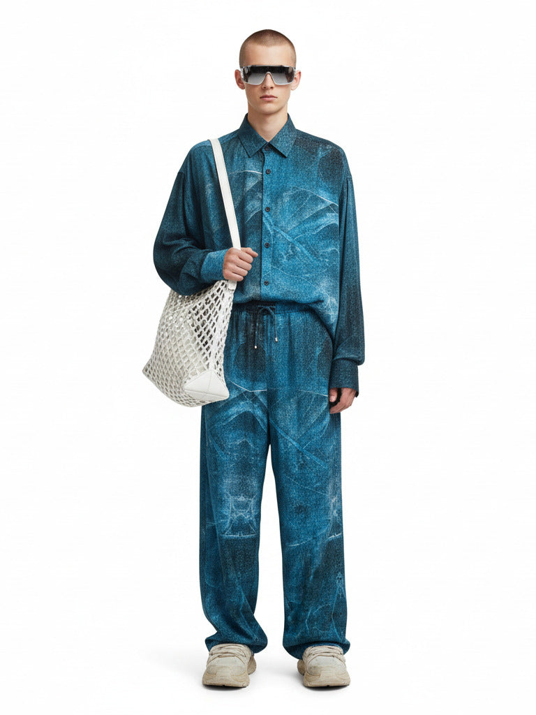 Ocean UNISEX Icosahedron Day-to-Night Pajama