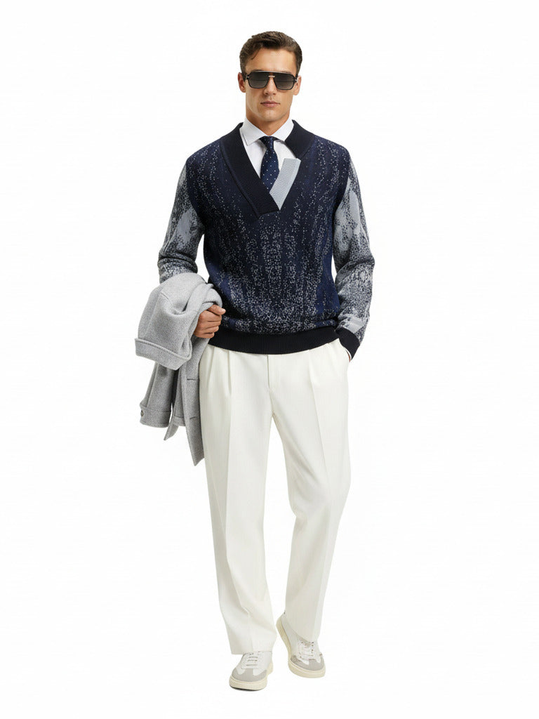 Whale Skin Organic Cotton Men's Jumper